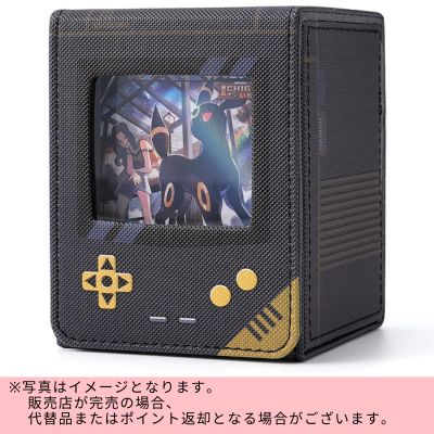 ◇【Black】Game Console-Style Card Case (Holds 100 Cards) ※Direct shipment item・Delivery date and time cannot be specified