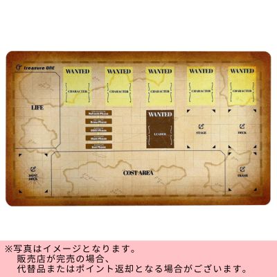 ◇Treasure Map Style Playmat ※Direct Shipping Item・Delivery Date/Time Cannot Be Specified