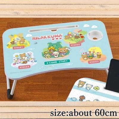 【Stage】Rilakkuma Gaming Rilakkuma Big Wooden Laptop Table