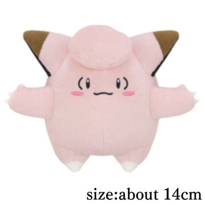 【Clefairy】Pokémon Plush – Clefairy, Lunatone & Raboot –