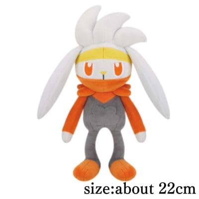 【Raboot】Pokémon Plush – Clefairy, Lunatone & Raboot –