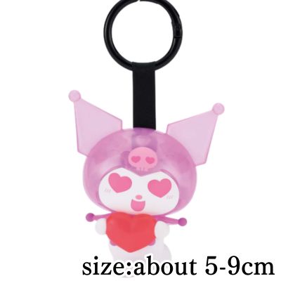 [Heart-Themed Kuromi] Sanrio Characters Kuromi Figure Collection Keychain