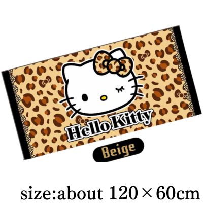 [Beige] Hello Kitty Bath Towel 2 (Boxed)