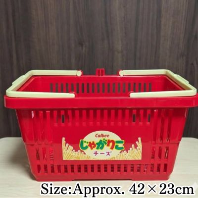 【Get with Recharge】[Red] Calbee Jagariko Shopping Basket Vol. 2※Target Item・Box Damage