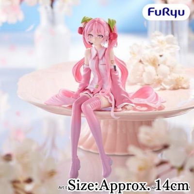 Hatsune Miku Noodle Stopper Figure - Sakura Miku 2026 - *Target Product / Box Damaged