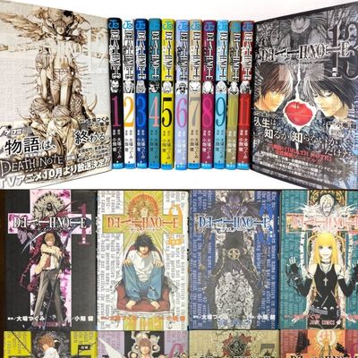 ◇<Complete Set> DEATH NOTE / Takeshi Obata – 13 Volumes [Complete] –　※Shipped at a later date / Delivery date & time cannot be specified