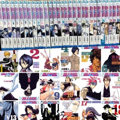 ◇<Volumes 1–30 Set> BLEACH / Tite Kubo – 30 Volumes –　※Shipped at a later date / Delivery date & time cannot be specified