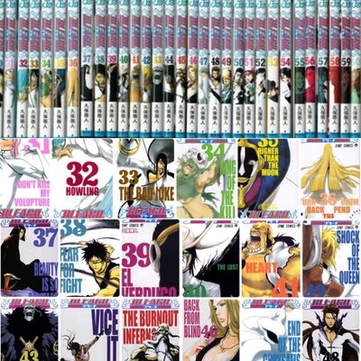 ◇<Volumes 31–60 Set> BLEACH / Tite Kubo – 30 Volumes –　※Shipped at a later date / Delivery date & time cannot be specified