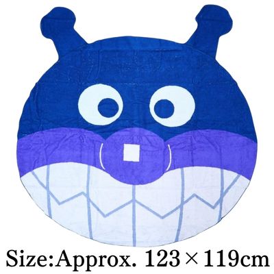 [Baikinman] Anpanman Die-Cut Big Towel
