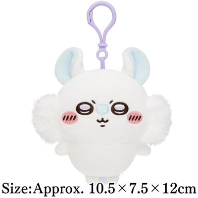 ◇★Early-Month Exclusive★ [Momonga] Chiikawa Maru-Puwa Mascot *Direct shipment; delivery date/time cannot be specified