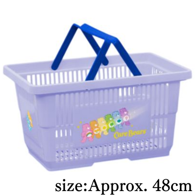 【Get with Recharge】[Purple] Care Bears Shopping Basket Part 2※Target Item・Box Damage