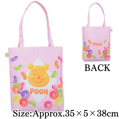 【Pink】Winnie the Pooh Premium Tote Bag