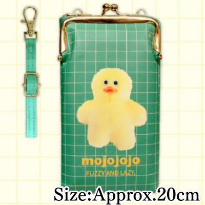【Green】mojojojo Smartphone Shoulder Pouch with Wallet