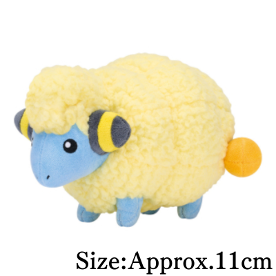 【Mareep】Pokémon Look at My Tail! Plush ~Pikachu, Mareep & Riolu~