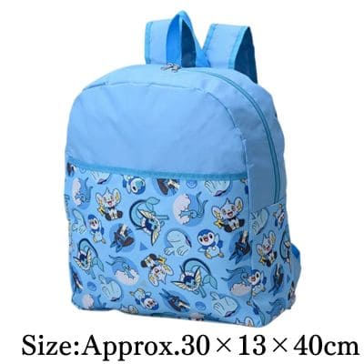 【Blue】Pokémon Platinum Zakka Pocket Backpack