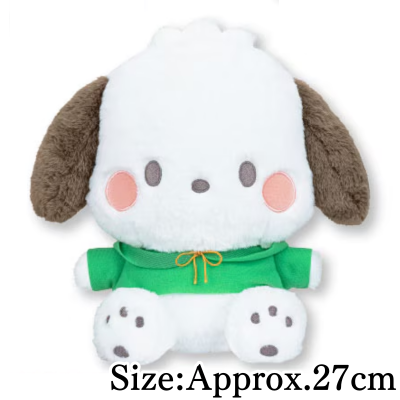 【Pochacco】Sanrio Characters Mukyu Mukyu Doll BIG Type 2