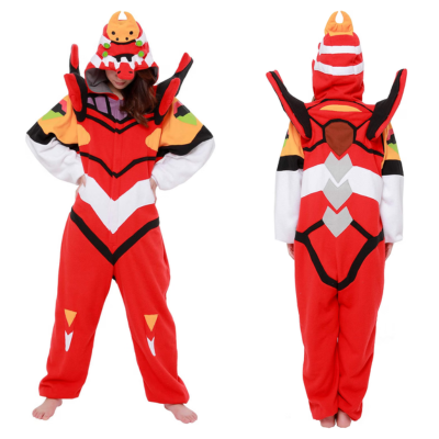 ◇EVANGELION Costume ~Unit-02 EVA-002~*Direct shipment; delivery date/time cannot be specified.