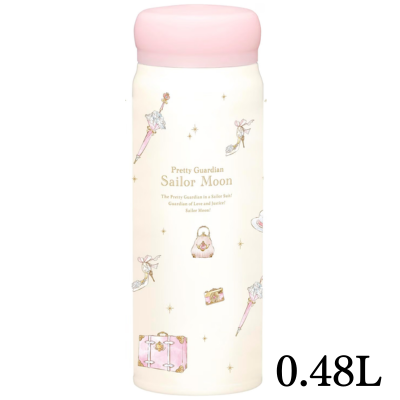 ◇Sailor Moon Direct Stainless Steel Bottle (480ml)　*Direct shipment; delivery date/time cannot be specified