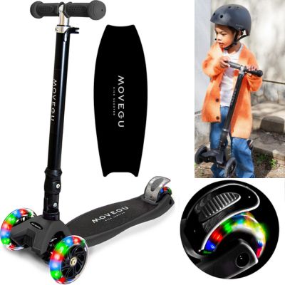 ◇MOVEGU 3-Wheel Kick Scooter (Black2022FW) 　※Shipped at a later date / Delivery date & time cannot be specified