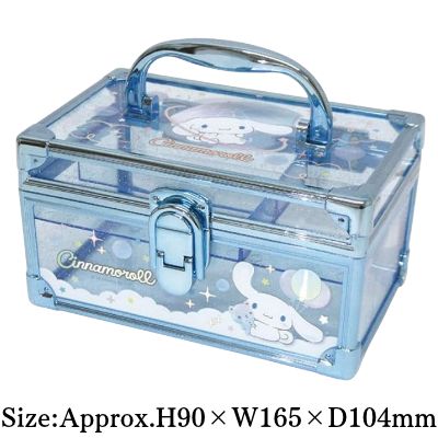 [Cinnamoroll] Sanrio Glitter & Holographic Vanity Case