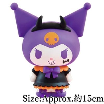 [Get a sticker with your purchase!] [Kuromi] Sanrio Characters Large SOFVIMATES Kuromi ~Halloween ver.~ *Target item, box damaged