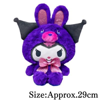 【Kuromi】Sanrio Characters Vivid Rabbit BIG Plush