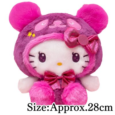 【Purple】Panda Hello Kitty Vivid Panda BIG Plush
