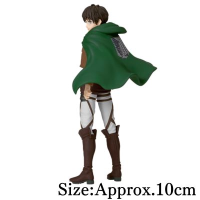 【A: Eren Yeager A】Attack on Titan Figuno -EREN YEAGER & LEVI-