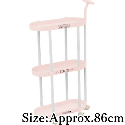 【Pink】Sumikko Gurashi Sumikko's Favorites 3-Tier Wagon with Handle