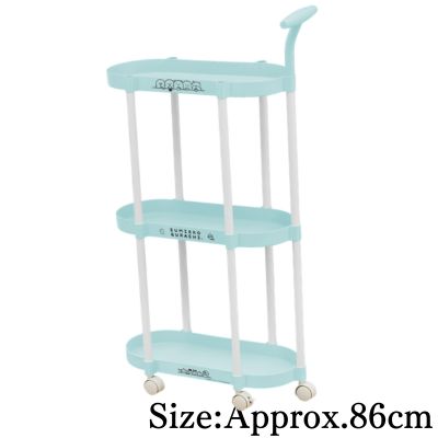 【Blue】Sumikko Gurashi Sumikko's Favorites 3-Tier Wagon with Handle