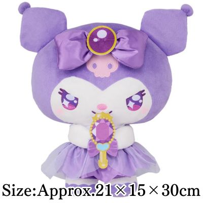Yurukawa Sanrio Characters L Plush -Kuromi- Sparkling ✦ Magical