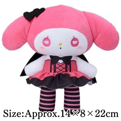 【My Melody】Yurukawa Sanrio Characters Plush -Kuromi & My Melody- Sparkling Celebrate Long-Legged Ver.