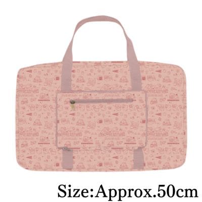 【Pink Brown】Sumikko Gurashi Hotel New Sumikko Foldable 3-Way Bag
