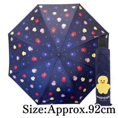 [Navy] mojojojo UV Protection Rain & Shine Folding Umbrella