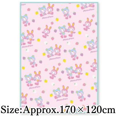 [Pink] Narumiya Characters Soft & Fluffy Blanket